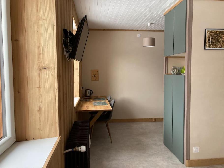Studio Chaleureux Au Depart Des Sentiers Et Pistes De Ski Lajoux Esterno foto