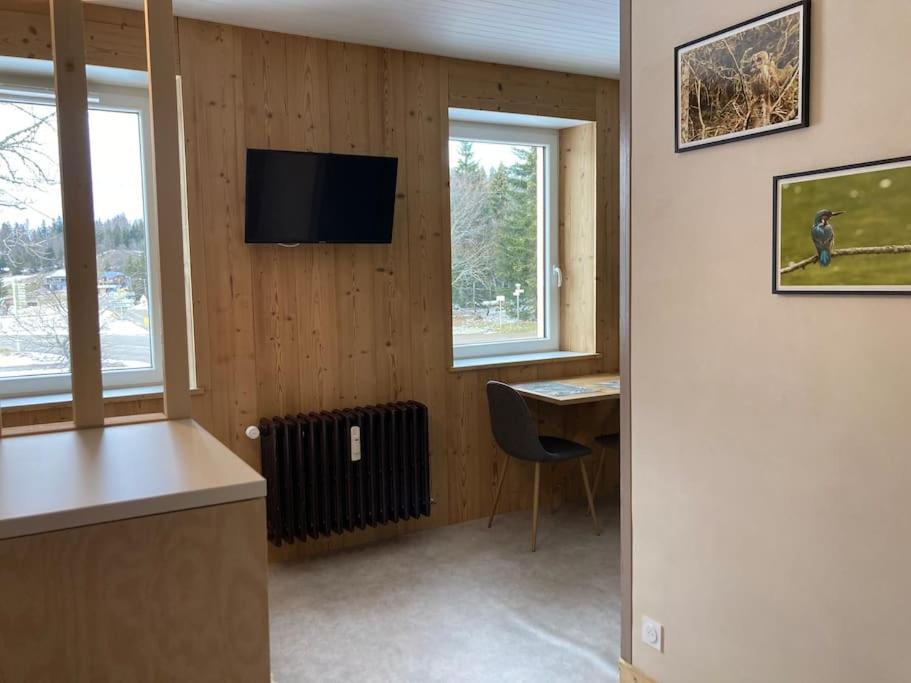 Studio Chaleureux Au Depart Des Sentiers Et Pistes De Ski Lajoux Esterno foto