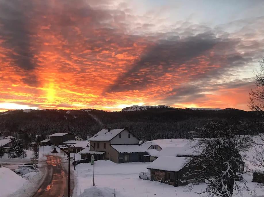 Studio Chaleureux Au Depart Des Sentiers Et Pistes De Ski Lajoux Esterno foto