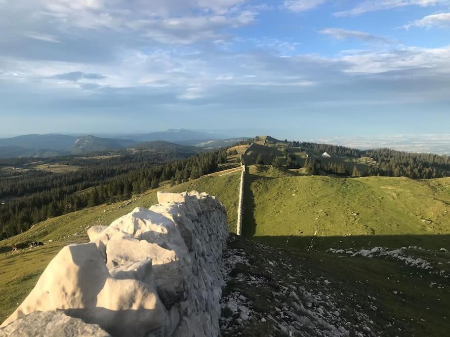 Studio Chaleureux Au Depart Des Sentiers Et Pistes De Ski Lajoux Esterno foto